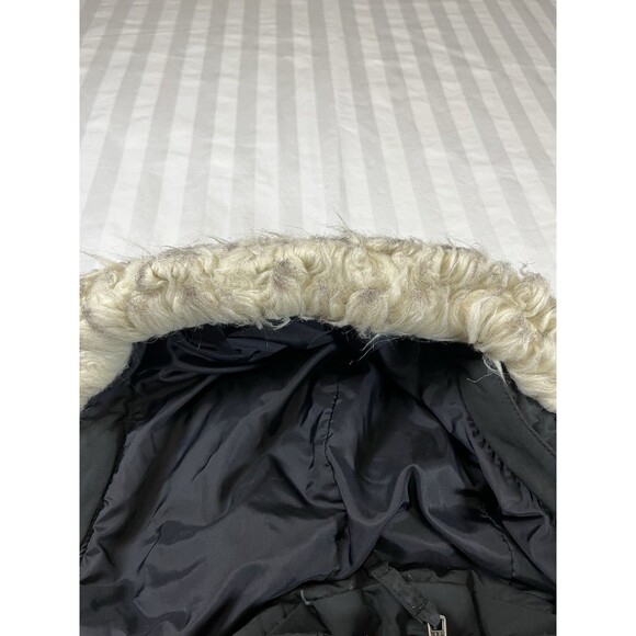 L.L. Bean Coat Women’s Size XS Long Down Insulated Puffer Faux Fur Hood READ - Picture 4 of 10